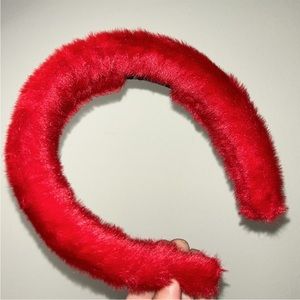 Surell faux fur padded headband